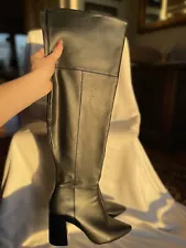 Black thigh ultra high Boots