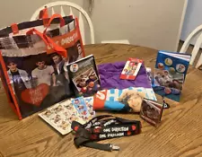 1D One Direction Shopping Tote Bag with Assorted Fan Merchandise (See Desc.)