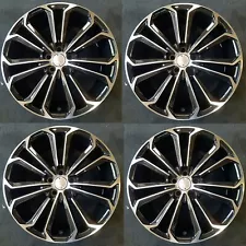 17" 4 PCS Black 17x7 Wheels for 2014-2016 Toyota Corolla OEM Design Rim 75152B