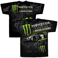 2017 Checkered Flag Sports Monster Energy Series Total Print Tee FREE SHIP!