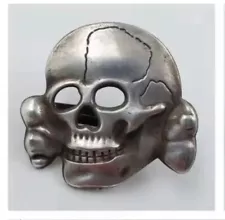 German WW2 Skull Insignia for Hat.