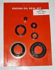 Honda CB400 Oil Seal Kit CM400 CB400T Crank Shift Clutch Sprocket 400 Engine (For: 1978 Honda CB400)