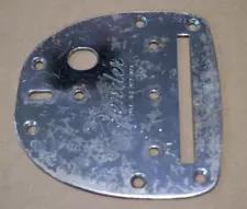 Fender Jaguar Guitar Tremolo Tailpiece Plate only for parts Project