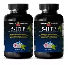 sleeping pills - 99% Pure 5-HTP Extract - natural weight loss 2 Bottles