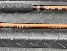 Okuma SST-C-1062H Salmon Herring 10'6" 2pcHeavy 20-60lb Casting Rod Brown/copper