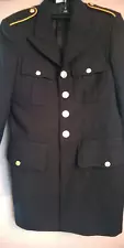 MENS ARMY SERVICE JACKET UNIFORM ASU DRESS BLUE SIZE 32L