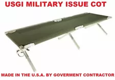 USGI Military cot Authentic USGI Military Issue Aluminum Folding Cot. NEW!