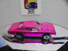 ORIGINAL HOT WHEELS REDLINE HOT CUSTOM DODGE CHARGER SEE PICTURES FOR BEST DESC