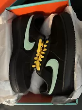 New ListingNike Tiffany & Co. x Air Force 1 Low '1837' Size 9 DZ1382-001 Black Teal Blue