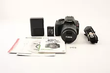 Canon EOS 1 SL1 with 18mm-55mm STM Lens, USA (low actuations)