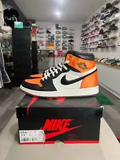 Wmns Air Jordan 1 Retro High OG Satin Shattered Backboard AV3725-010 SZ 10M USED