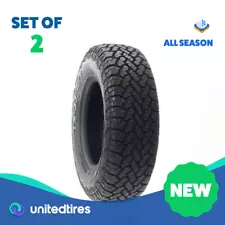 New ListingSet of (2) New LT 235/75R15 TBB TS-37 A/T 104/101S C - New