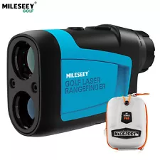 Mileseey Golf Rangefinder with Slope, Flag Pole Lock 6X Magnification for Golf