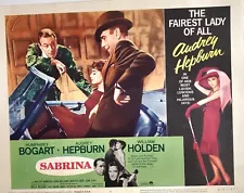 Origenal Movie Posters 1960s, "SABRINA" USA Lobby Card 11"x14"