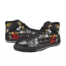 Wonder Woman Sneakers Custom High Top Mens Canvas Shoes