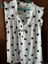 womens sheer blouse