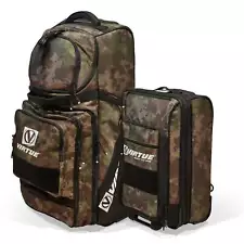 Virtue Paintball Mid & V4 High Roller Gear Bag Luggage Set - Reality Brush Camo