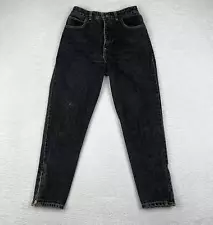 Vintage Guess Jeans Womens 30 Charcoal Wash Georges Marciano Ankle Zip High Rise