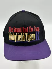 VTG The Sound & The Fury: Holyfield-Tyson II MGM Grand 1997 Baseball Cap Hat