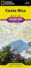 Costa Rica Adventure Travel Map (Sheet Map, Folded)