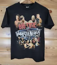 WWE Wrestle Mania 22 T Shirt Men Size Small Double Sided Vince McMahon Ric Flair