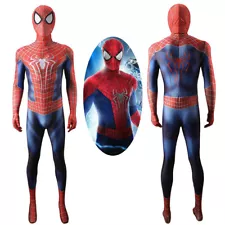 The Amazing Spider Man 2 Costume Cosplay Suit Adult Kids Ver. 2