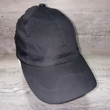 Blank black hat mens o/s strapback adjustable sublimation cap