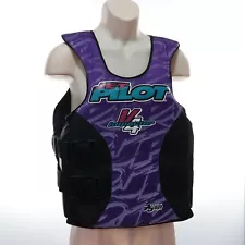 Jet Pilot V4 Impactor Water Ski Vest Life Jacket Adult L/XL Purple 75 mph Rated