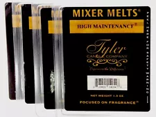 HIGH MAINTENANCE / FRAGRANCED MIXER MELTS- SET OF 4 PKGS. / TYLER CANDLE COMPANY