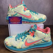 Nike LeBron 9 Low LeBronold Palmer Size 11.5 DO9355-300 Tropical Neon OG Rare