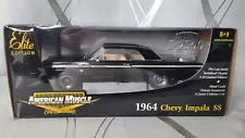 American Muscle 1964 Chevy Impala SS Black Limited Edition 1:18 MINT NIB! 21