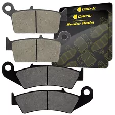 Caltric Front and Rear Brake Pads for Kawasaki KX125 KX250 1997-2002 (For: 1997 KX250)