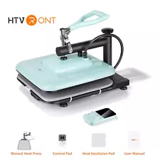 15 x 15 in Heat Press Machine Digital Manual Printer Transfer for DIY T-shirt ﻿