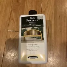 Teak Protector by Smith and Hawken includes cleaning cloth. 33 OZ 29.99 sticker