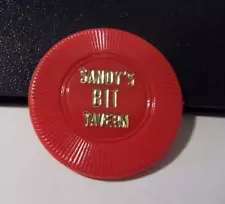 SANDY'S BIT TAVERN NCV GAMING COIN/TOKEN - Richfield Minnesota