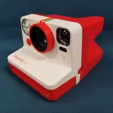 Polaroid Now PRD009032 i-Type Instant Film Camera (Red/White) TESTED