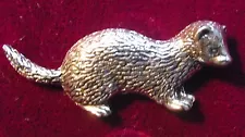 Pewter Ferret Stoat Weasel Mink Pine Marten Pin