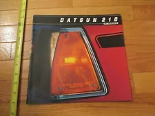 Datsun 210 Nissan 1981 Automobile Dealer Car Truck Sales Brochure