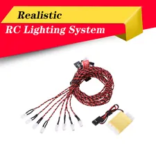 8 LED Flash RC LED Light Kit for RC Helicopter Airplane Aircraft Plane Lighting
