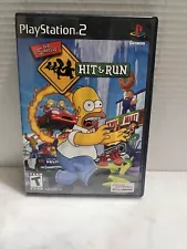 The Simpsons: Hit & Run (PlayStation 2, 2003) Complete Tested