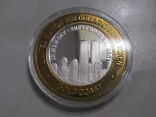 GOLD COAST 9/11 TRIBUTE LAS VEGAS CASINO SILVER STRIKE $10 Coin Gaming Token