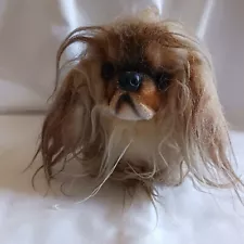 Vintage Pekingese Dog Toy Stuffed Animal Knickerbocker K.T. Pets