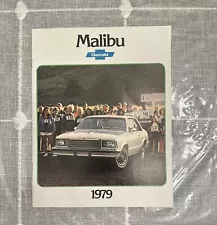 Original 1979 Chevrolet Malibu Sales Brochure *1979 - Malibu Cars and Wagons*