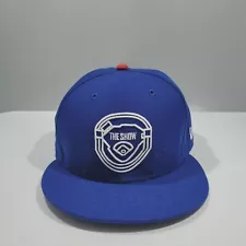 MLB The Show 20 Hat Snapback Mens Blue White 15th Anniversary Edition MLB Cap