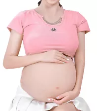 Silicone Pregnant Belly Artificial Fake Belly Maternity Cosplay 9 Month Large