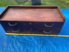 Vintage machinist box chest bottom box riser tool box cnc