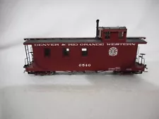 (WR) Blackstone Models B340957 HOn3 Scale D&RGW Long Caboose #0540