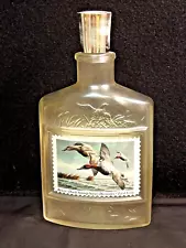 Vintage 1982-83 Canvasbacks Jim Beam Duck Stamp Series Liquor Decanter