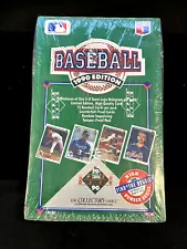 1990 UPPER DECK BASEBALL HIGH SERIES FACTORY SEALED BOX "Find The Reggie"