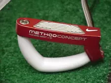 Nice Nike Method Concept C1 Orange White Insert Putter 35.5 Inch